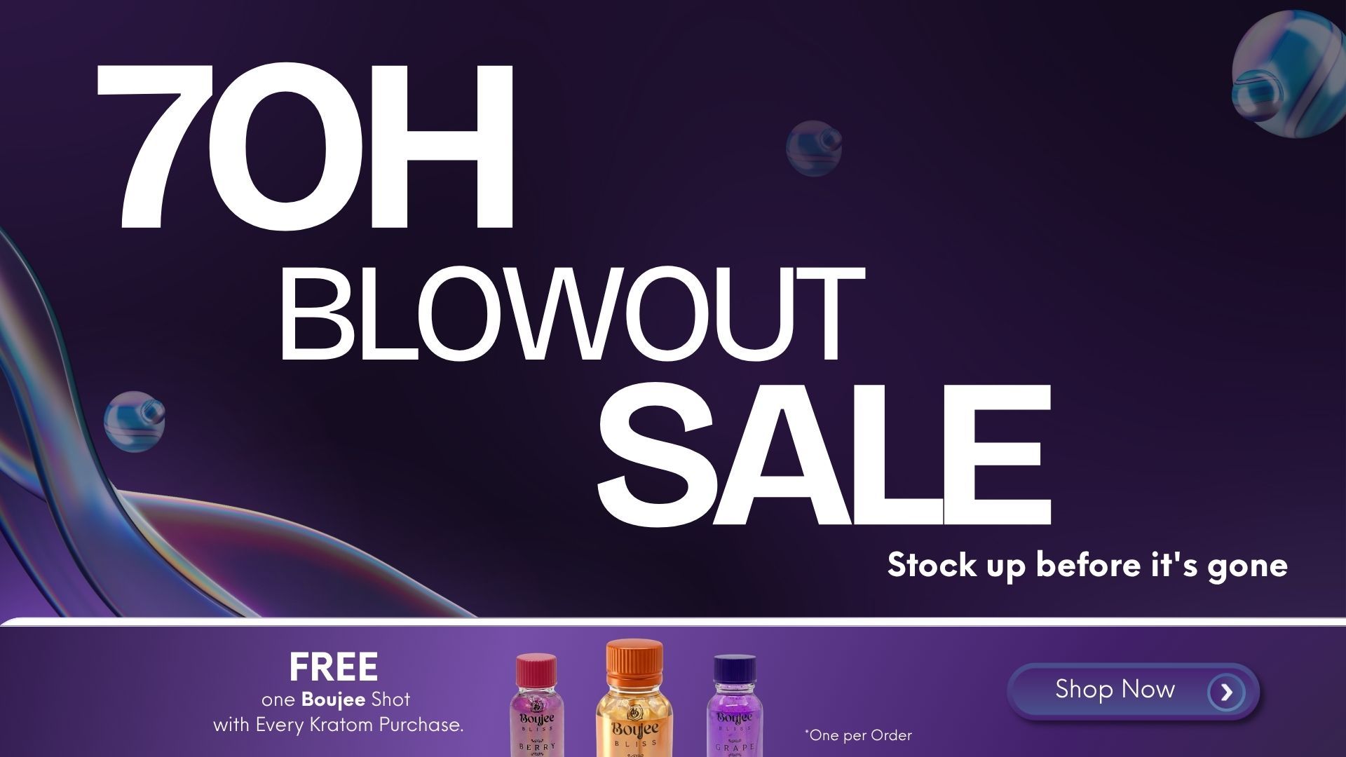 70% Blowout Sale. Stock up before it's gone. Free items available.