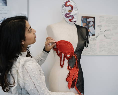 Sachi Shetty digital embroidery work