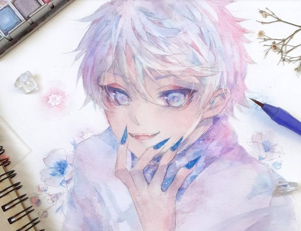 Create Your Own Watercolor Anime Illustrations With Kyu – Class101 Global
