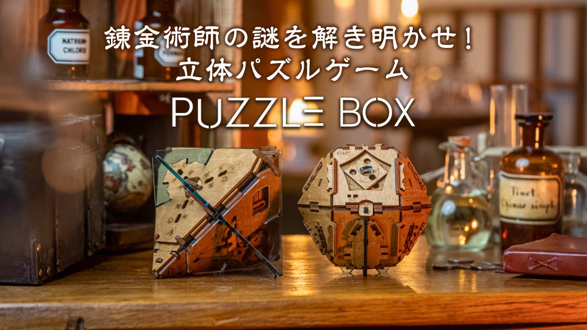 Puzzle Box  フラメルと賢者の石, ニュートンの謎の発明 2個セット