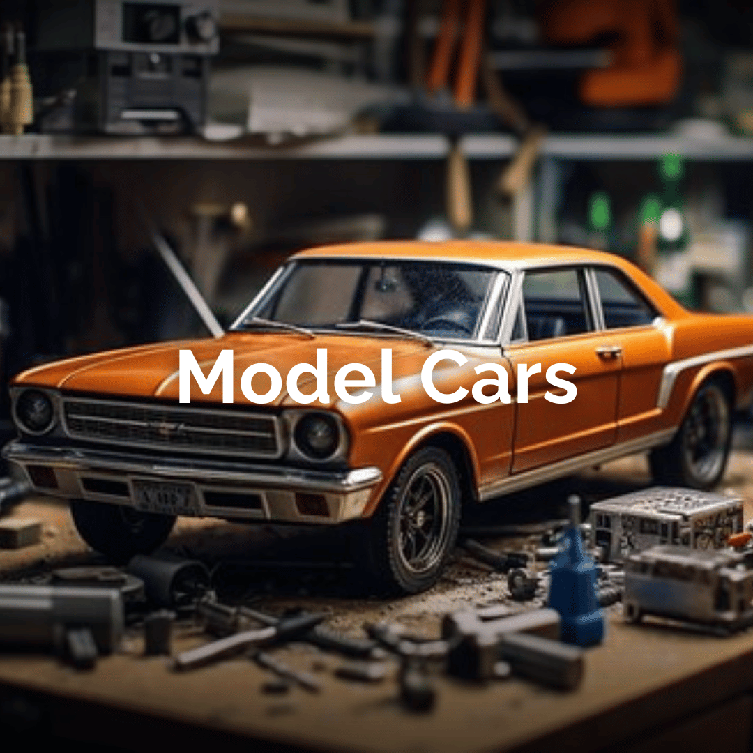 Massive stock of car model kits!