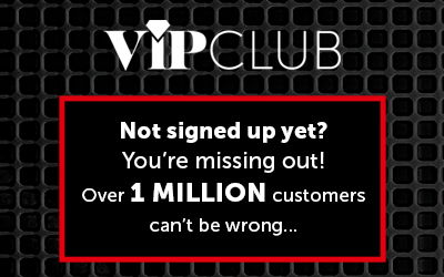VIP Club advertisement urging sign-up, highlighting over 1 million satisfied customers.