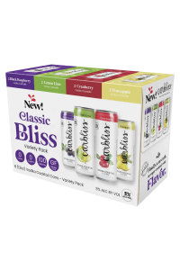 Variety pack of Classic Bliss beverages with assorted flavors.