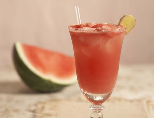 Image of Watermelon and Ginger Ale Cooler