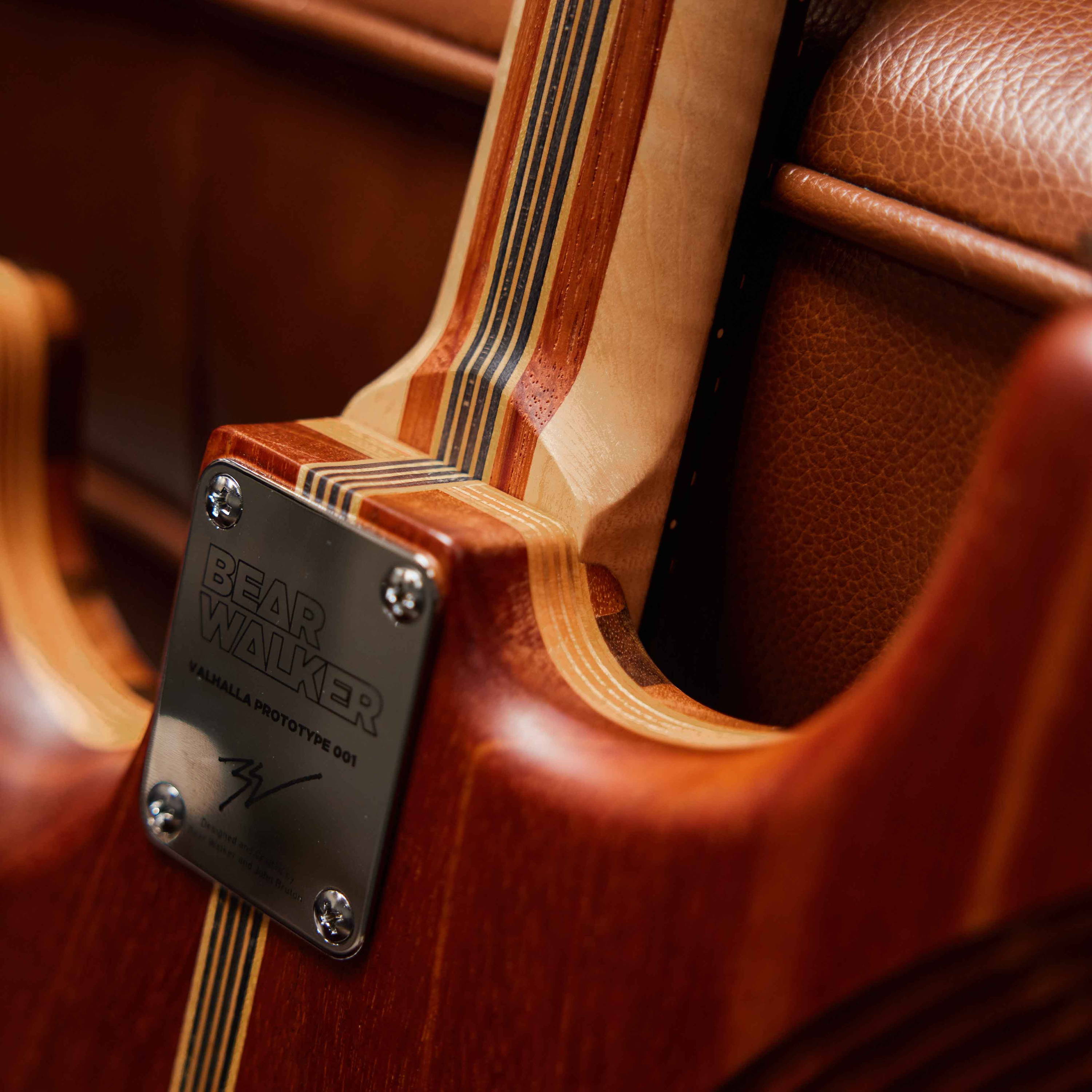 Thirteen piece neck eith Flame Maple