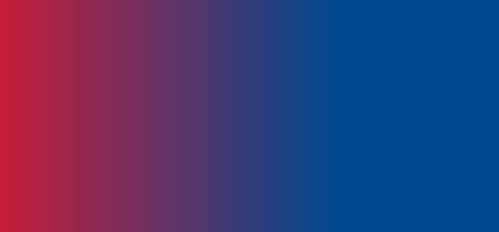 Abstract gradient background transitioning from red to blue.