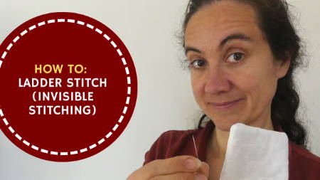 Blog about how to do a ladder stitch