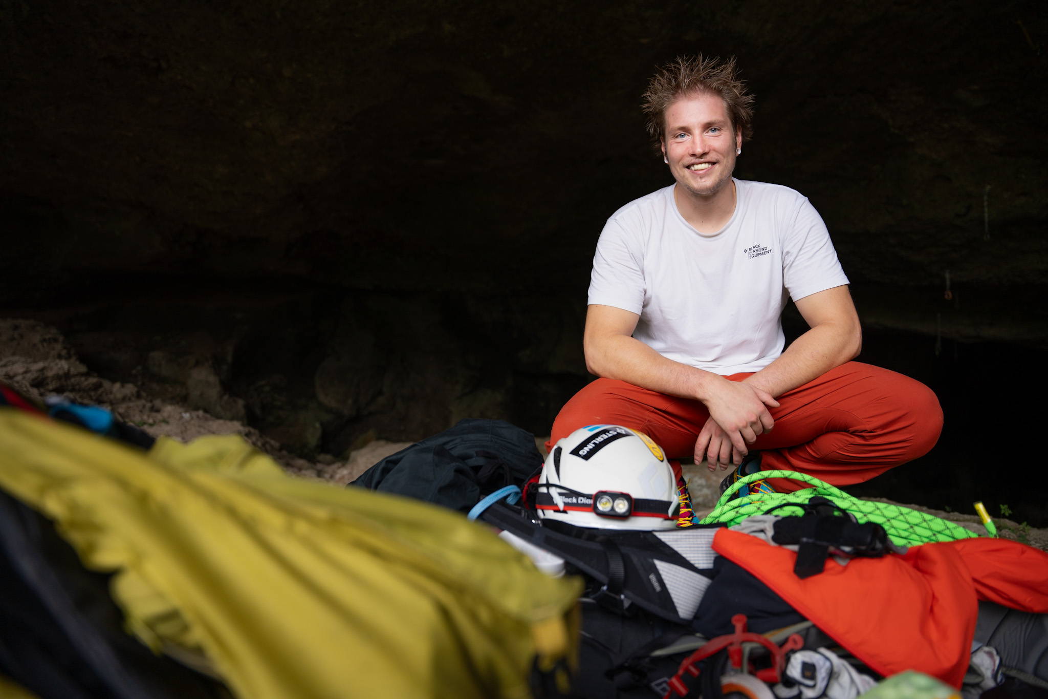 American Climber Kevin Lindlau