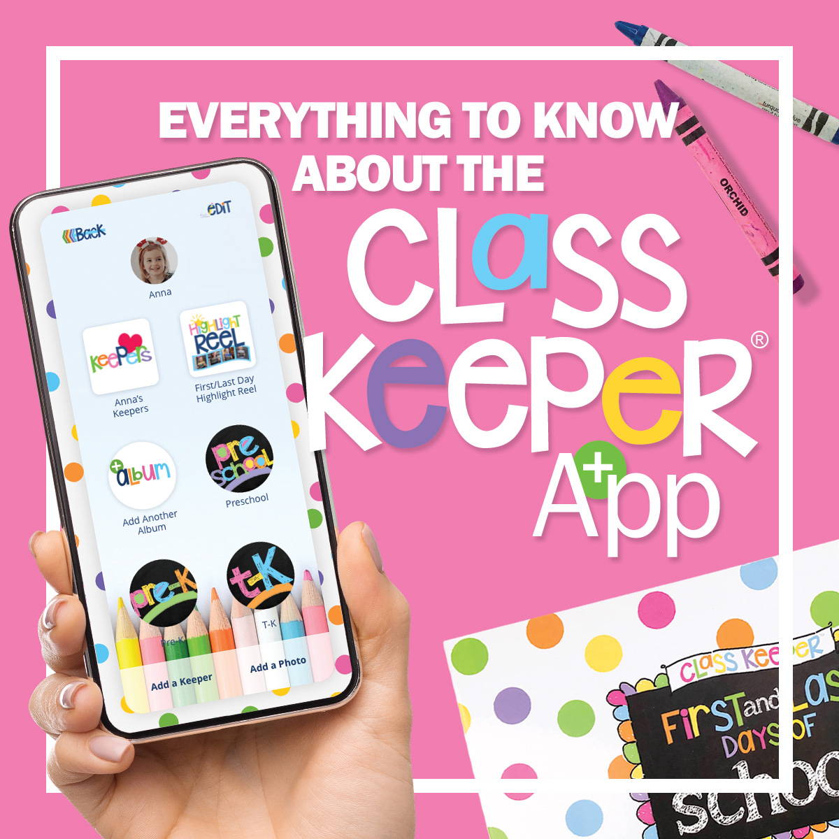 Learn More About the Class Keeper® Keepsake App