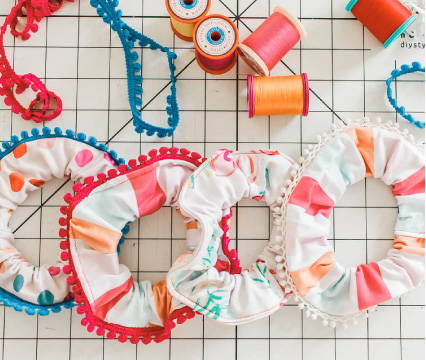 How to Sew a Scrunchie with Sulky