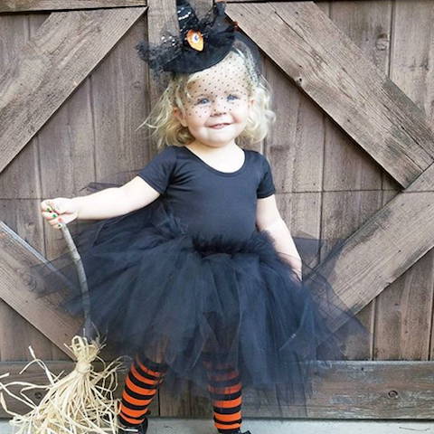 Create an easy DIY Halloween costume for your daughter, toddler, baby ...