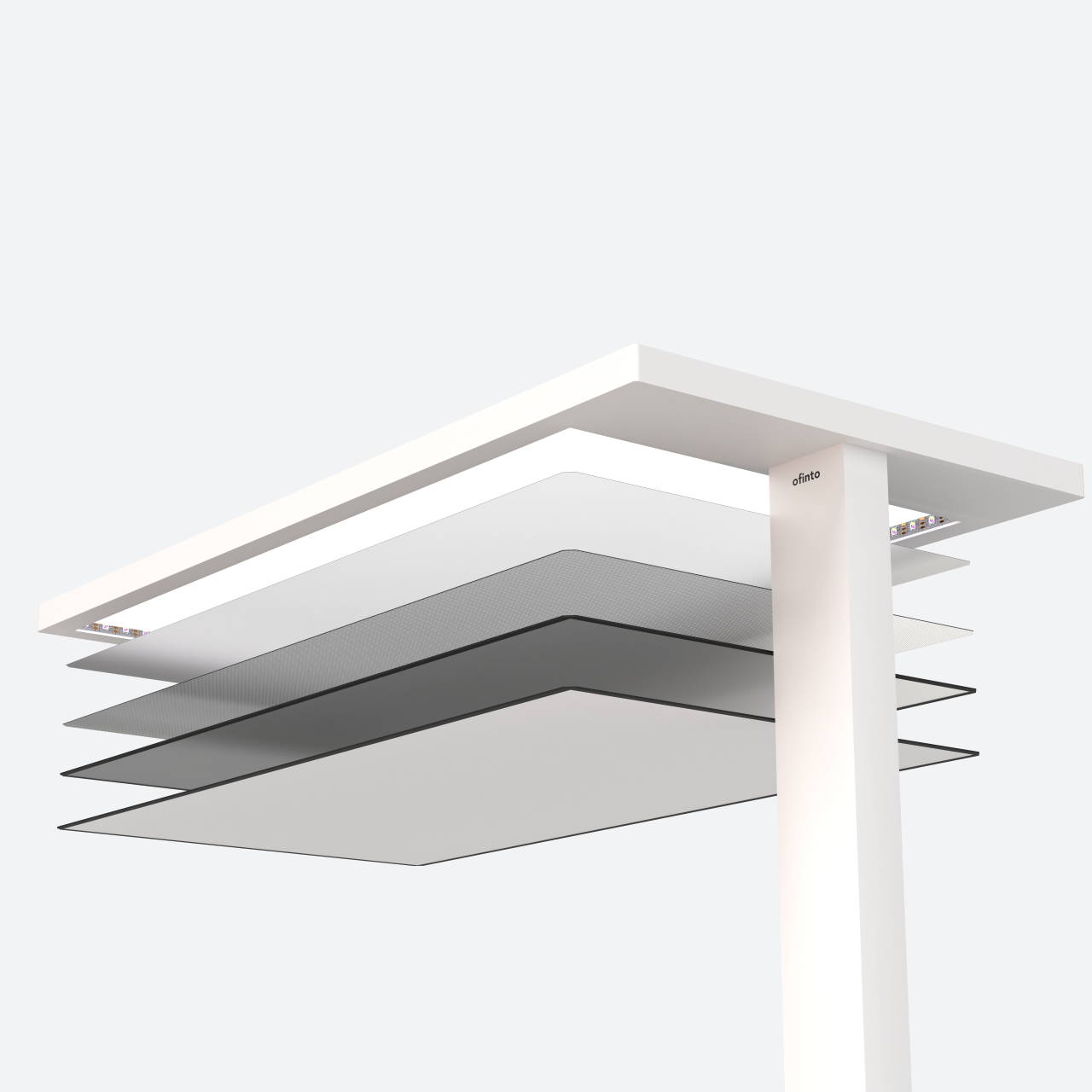 Blendfreie Lichtverteilung