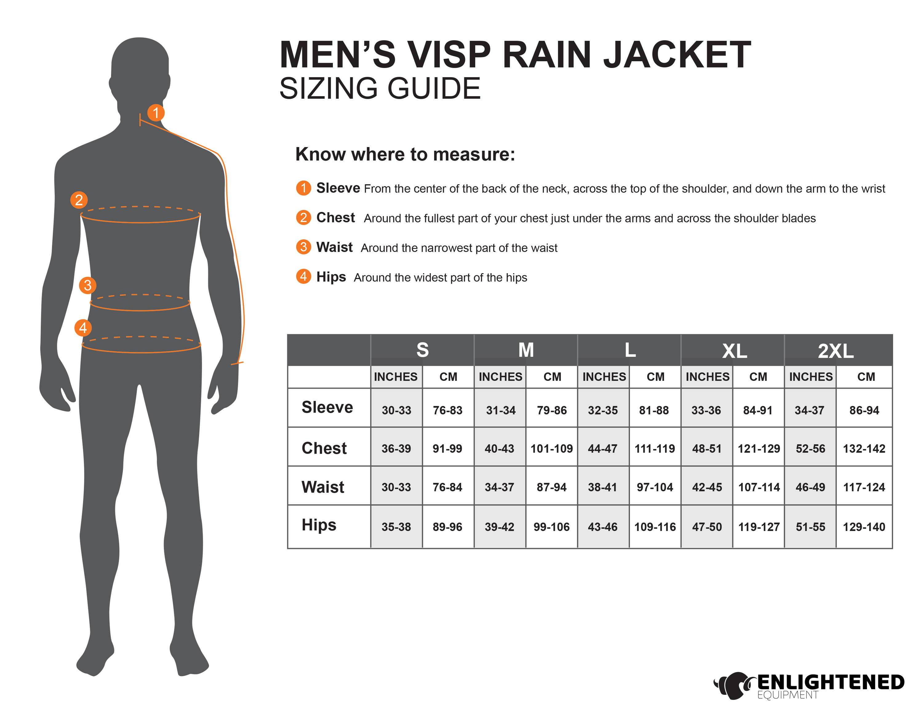 Men's Visp Rain Jacket - Enlightened Equipment Men's Visp Rain Jacket - Enlightened Equipment