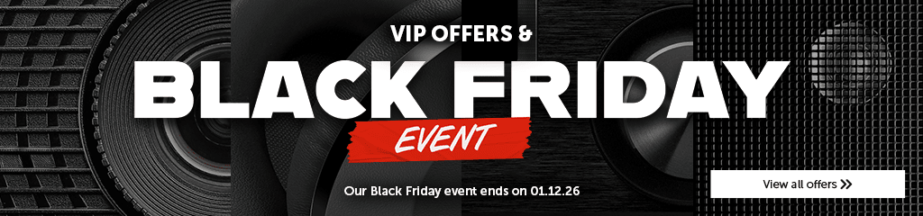 VIP Offers for Black Friday Event banner.