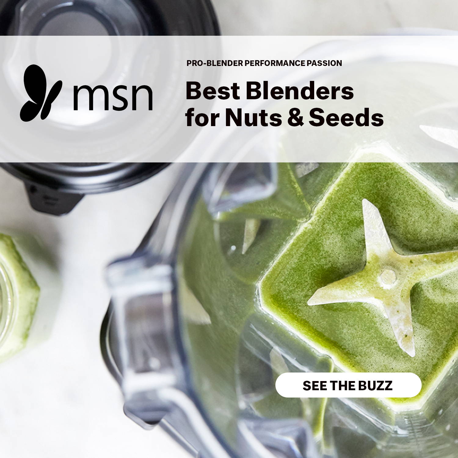 MSN Best Blenders for Nuts & Seeds. Pro-Blender performance passion. See the buzz.