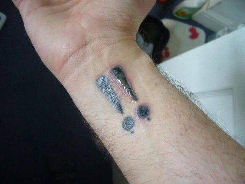 Tattoo Scabbing