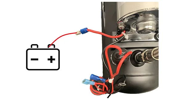 127H / 228H compressor and pressure switch wiring