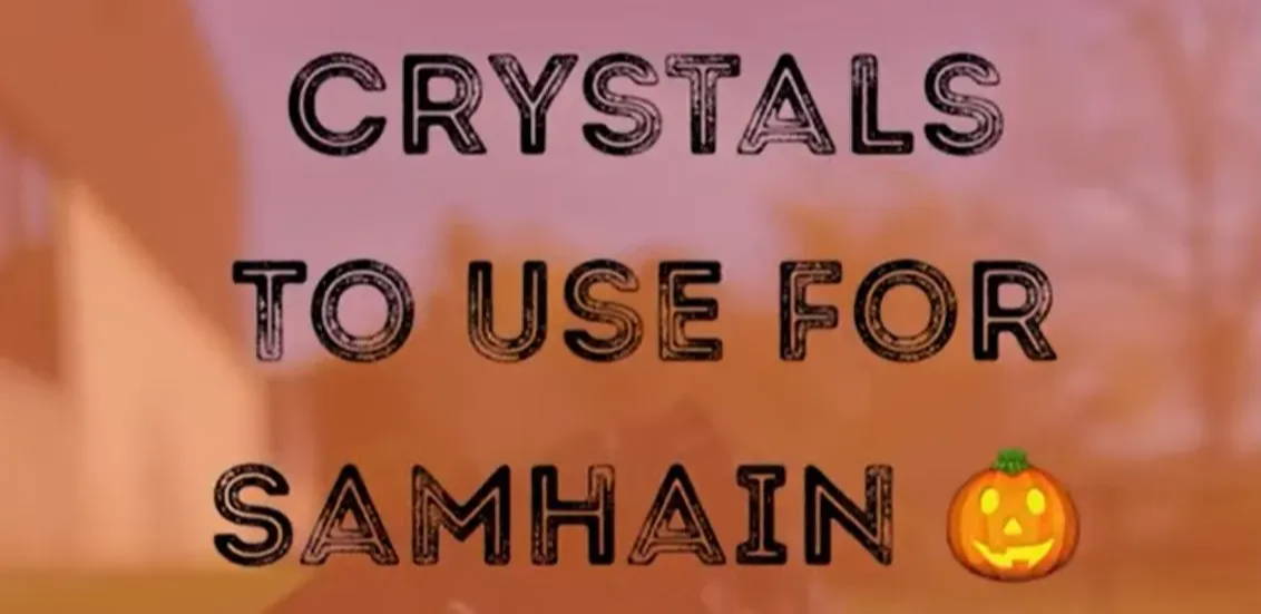 samhain crystals
