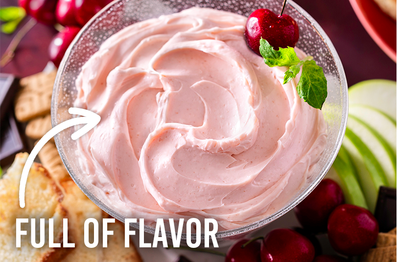 cherry soda dip recipe | full of flavor