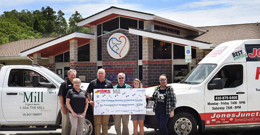 The Mill and Jones Junction donate to the Humane Society of Harford County