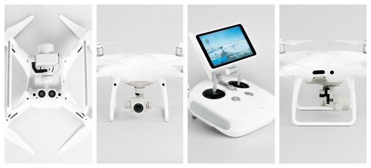 The DJI Phantom 4 Pro is designed to produce professional quality footage.