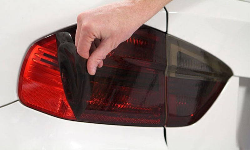 Precut  with Smoked Lamin-x tail light film covers