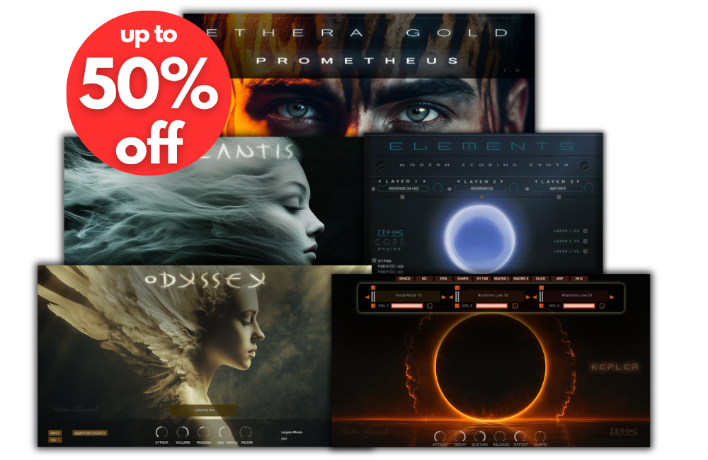 Zero-G Ethera Anniversary Sale GUI images