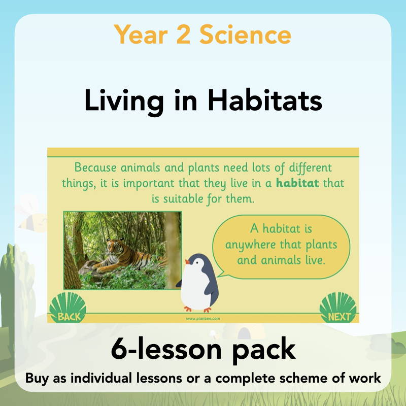 Year 2 Curriculum - Living in Habitats
