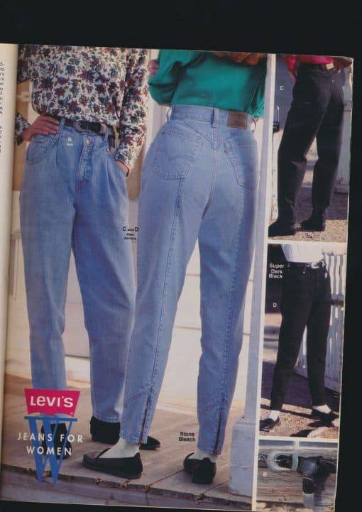 Sears 1992 Fall/Winter – do you see those iconic back-of-the-ankle zippers?