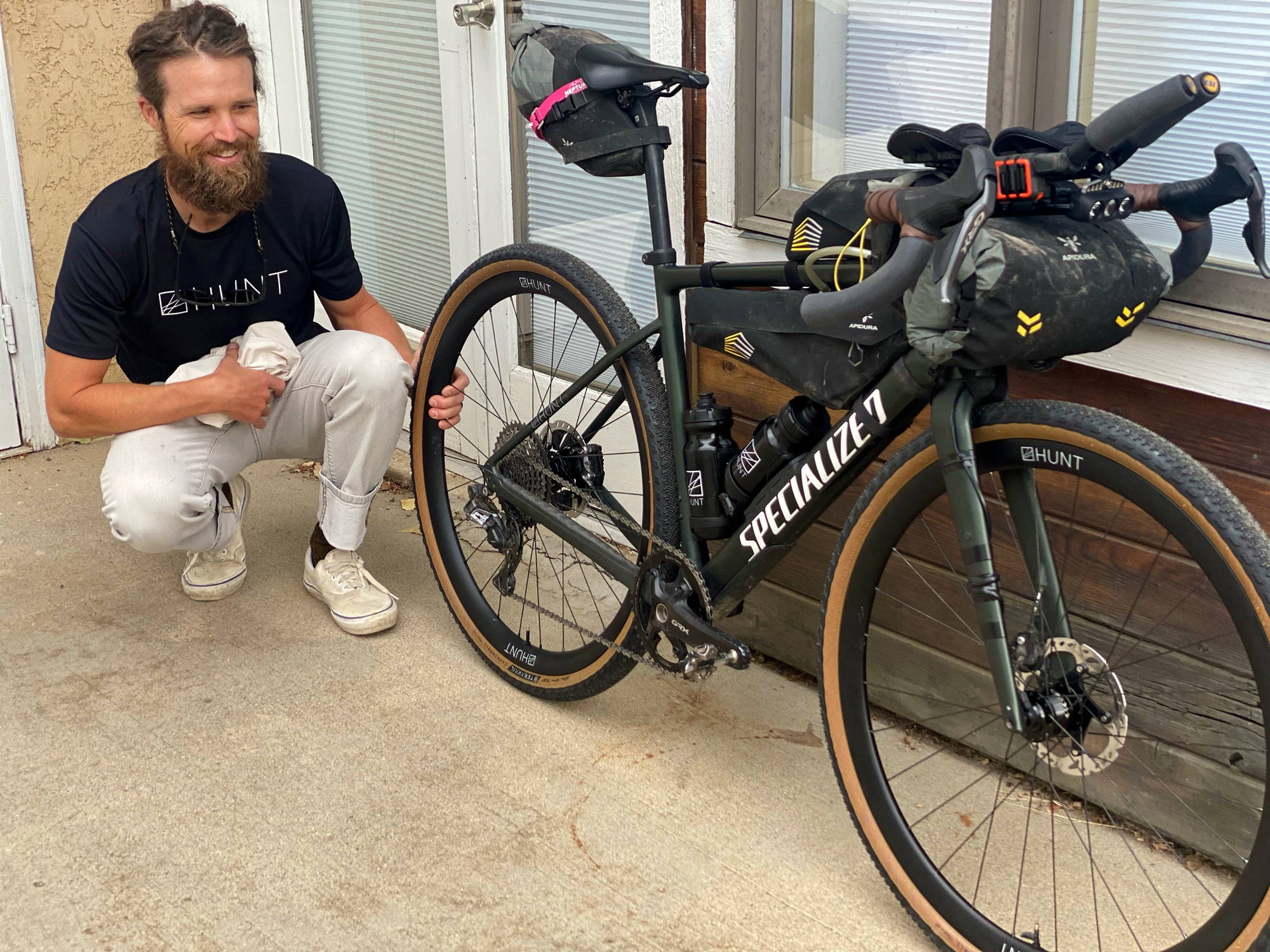 Jason Keifer and his specialized Diverge