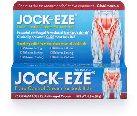 Jock-Eze Flare Control Cream for Jock Itch