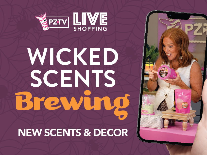 Wicked Scents Brewing - New Scents & Decor for PZTV Live Shopping.