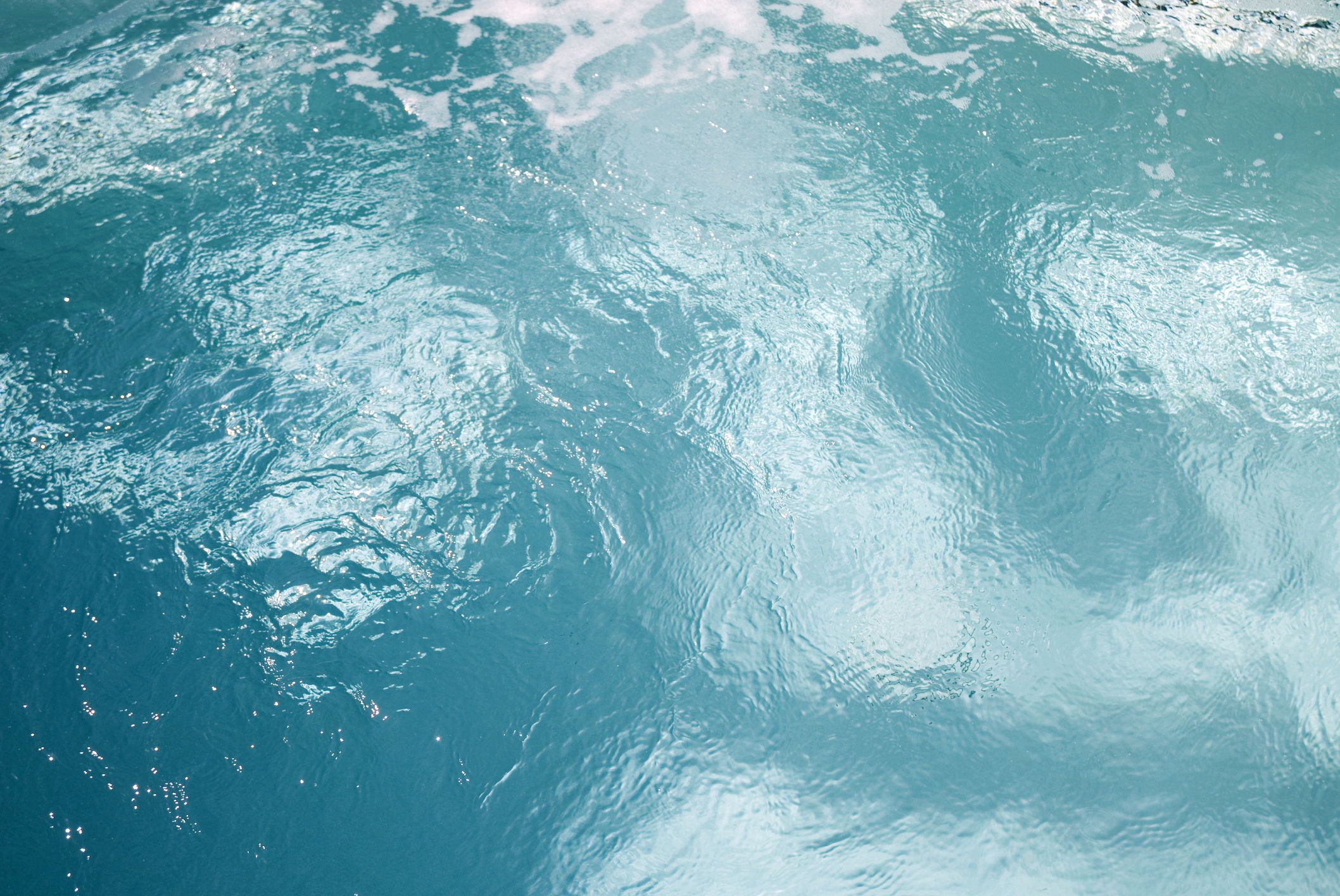 Pool Water With Chlorine