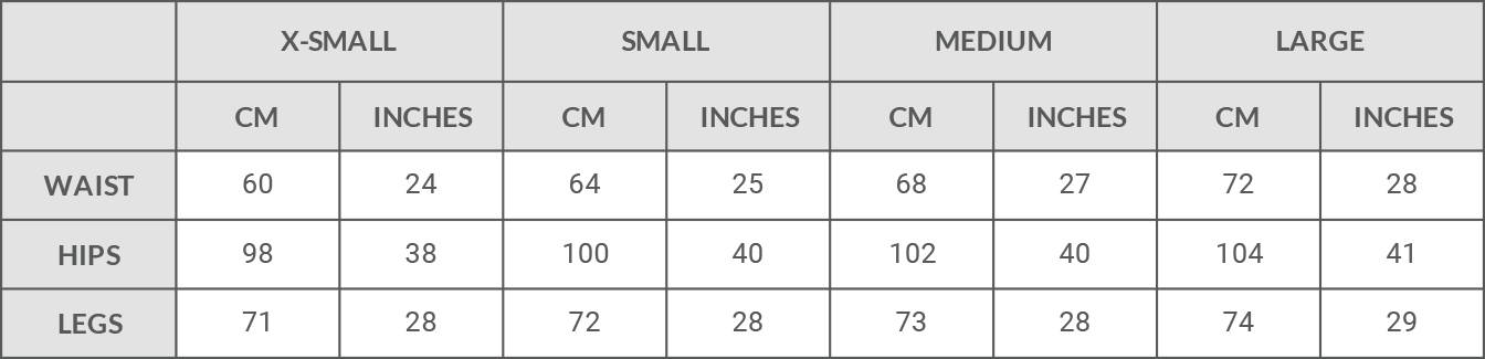 Harem London Tailored Wool Joggers Size Guide