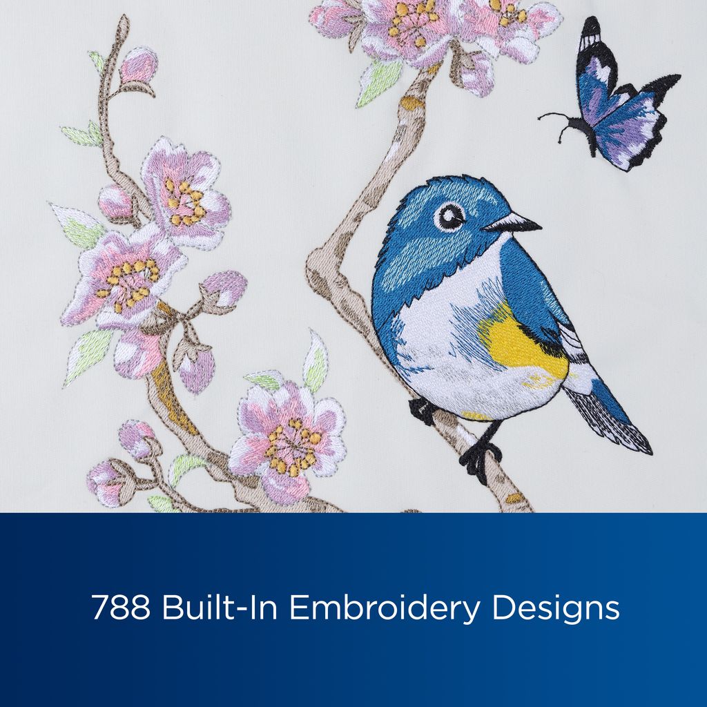 Brother XJ2 788 Built In Embroidery Designs