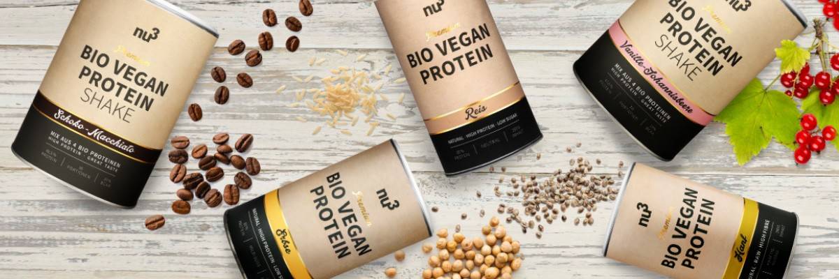Vegane Bio-Proteine