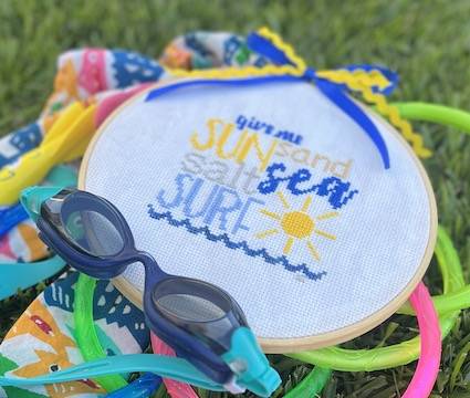 Sun Sand Sea Cross-Stitch Chart