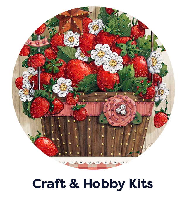 Quick-to-stitch Craft & Hobby kits.