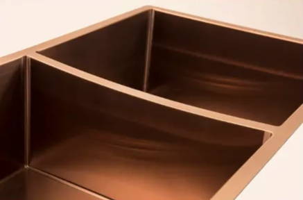 Pictured: Oliveri Spectra 1 & ½ Bowl Copper Sink https://www.wellsons.com.au/products/spectra-1-1-2-bowl-copper-sink