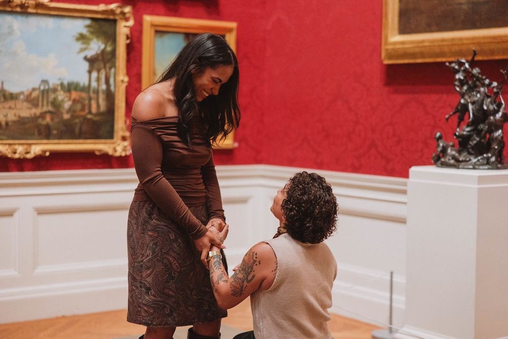 engagement proposal, walters art museum