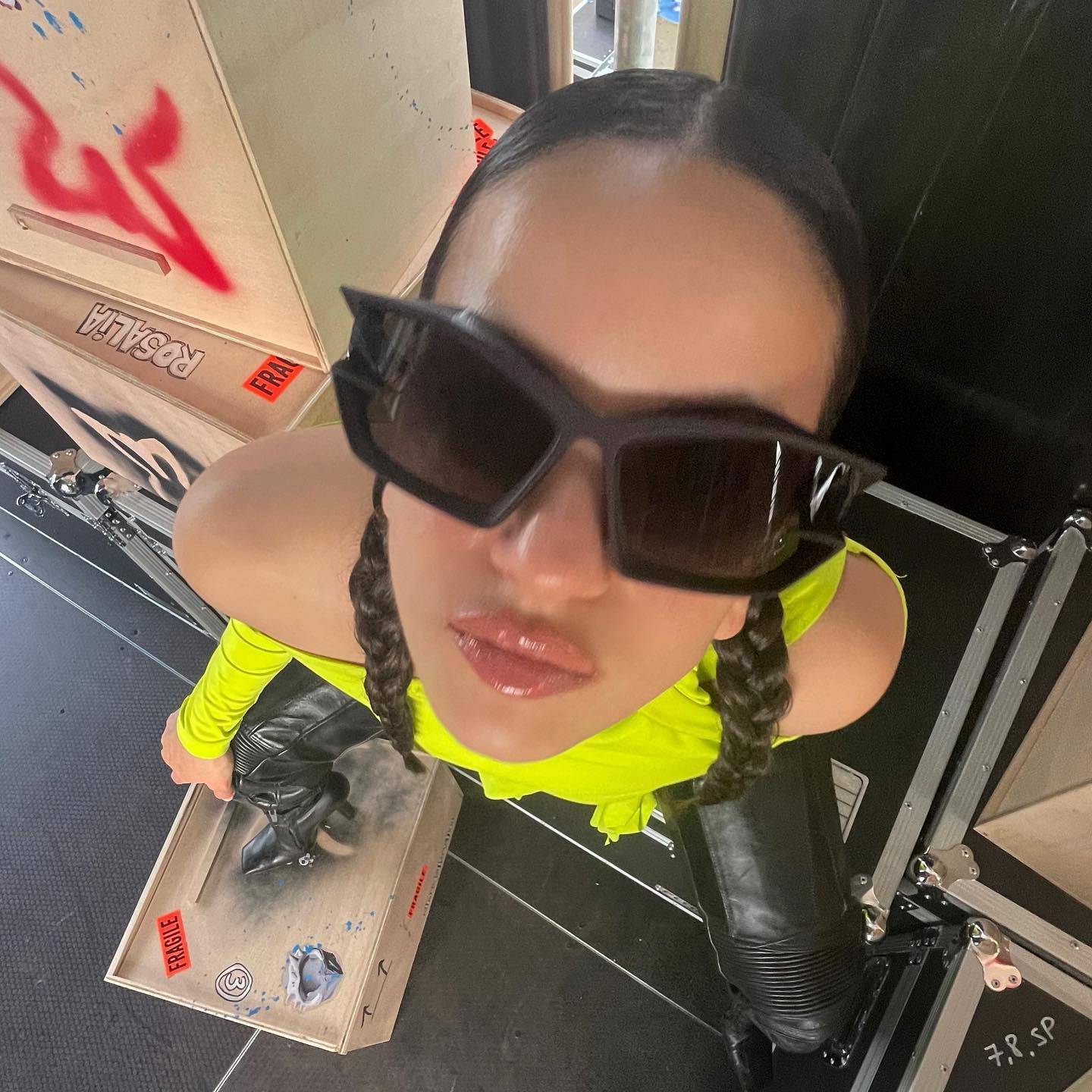 Charlie XCX Wearing Givenchy Giv Cut Sunglasses – Designer Eyes