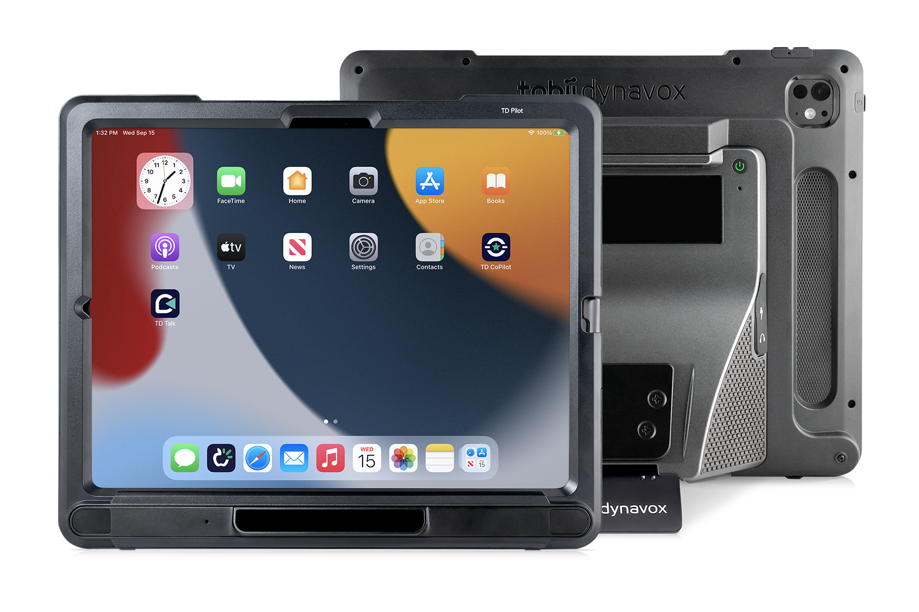 Capture d’écran du recto et verso du TD Pilot