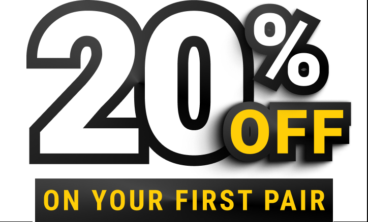 Bold promotional graphic on a black background featuring large white block text reading 