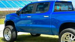 Carlos's blue 2022 Chevrolet Silverado 1500 side profile thumbnail