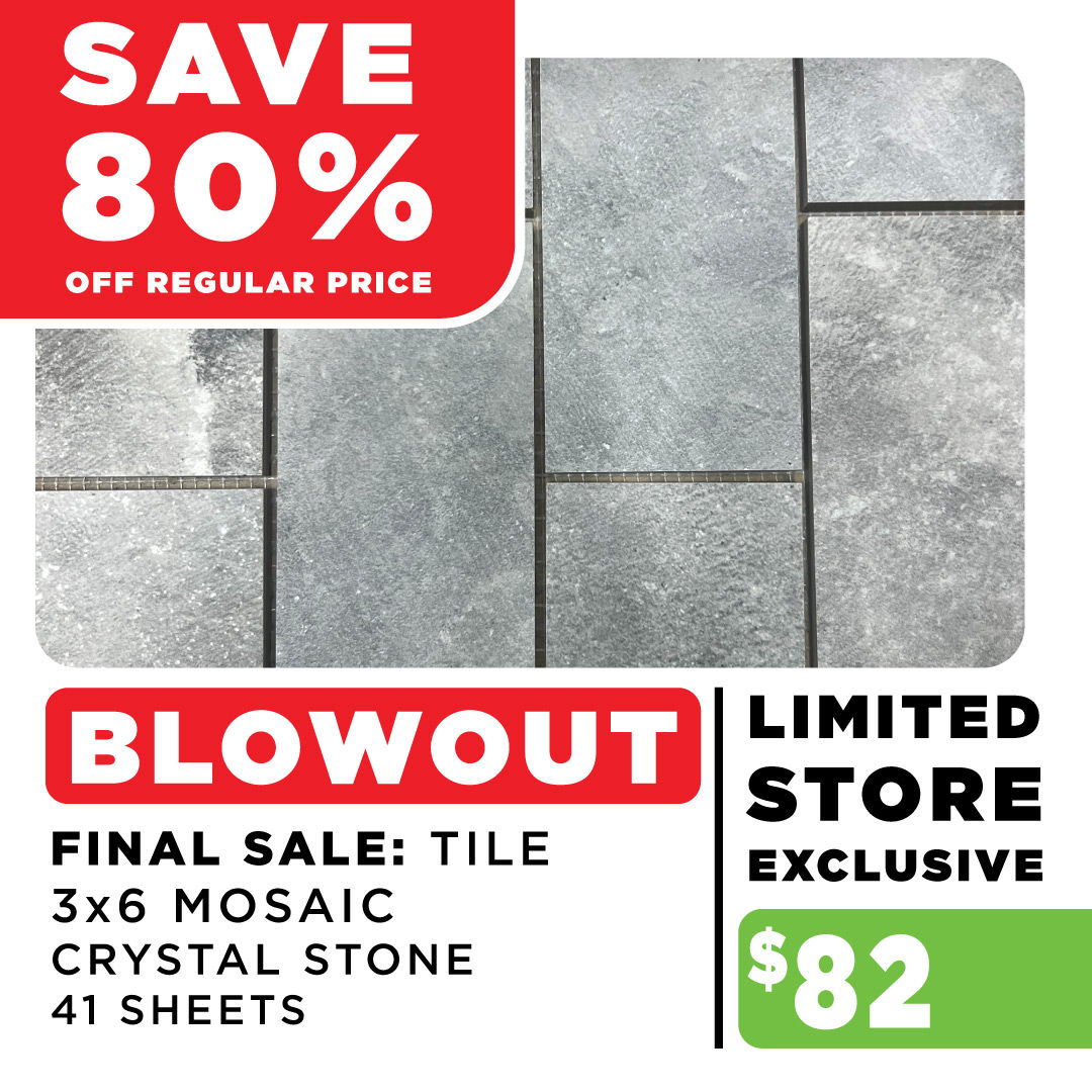 3x6 CRYSAL STONE