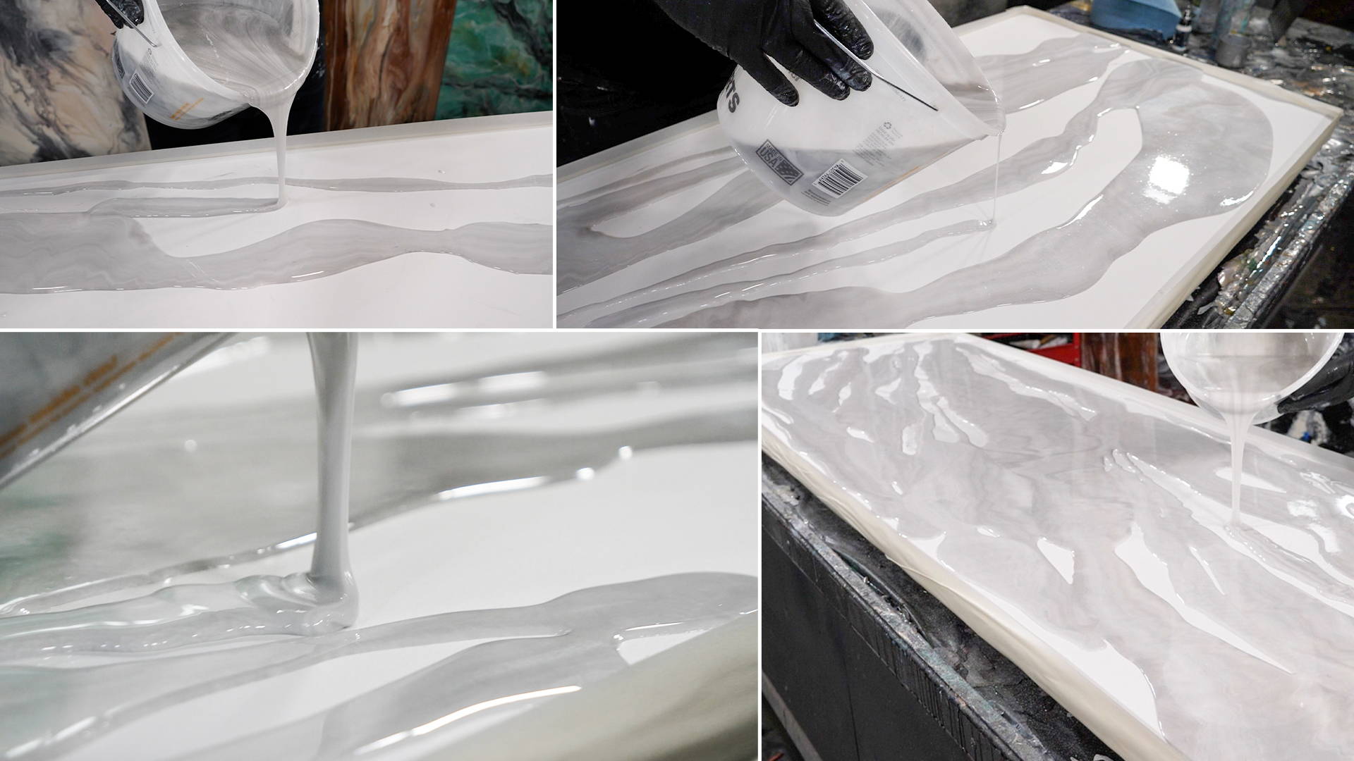 How to Make White Exotic Marble - Step by Step Instructions