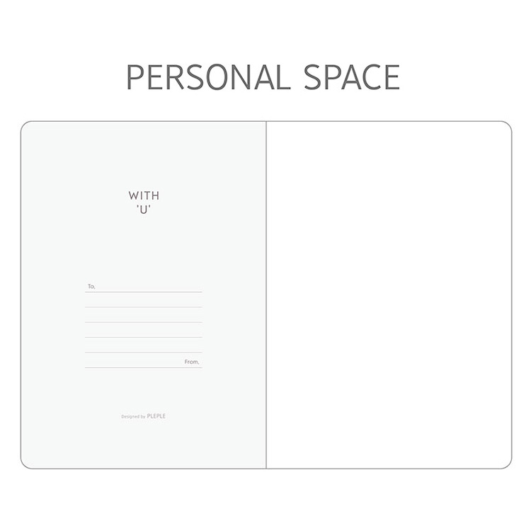 Personal data - PLEPLE 2020 With you dated weekly diary planner