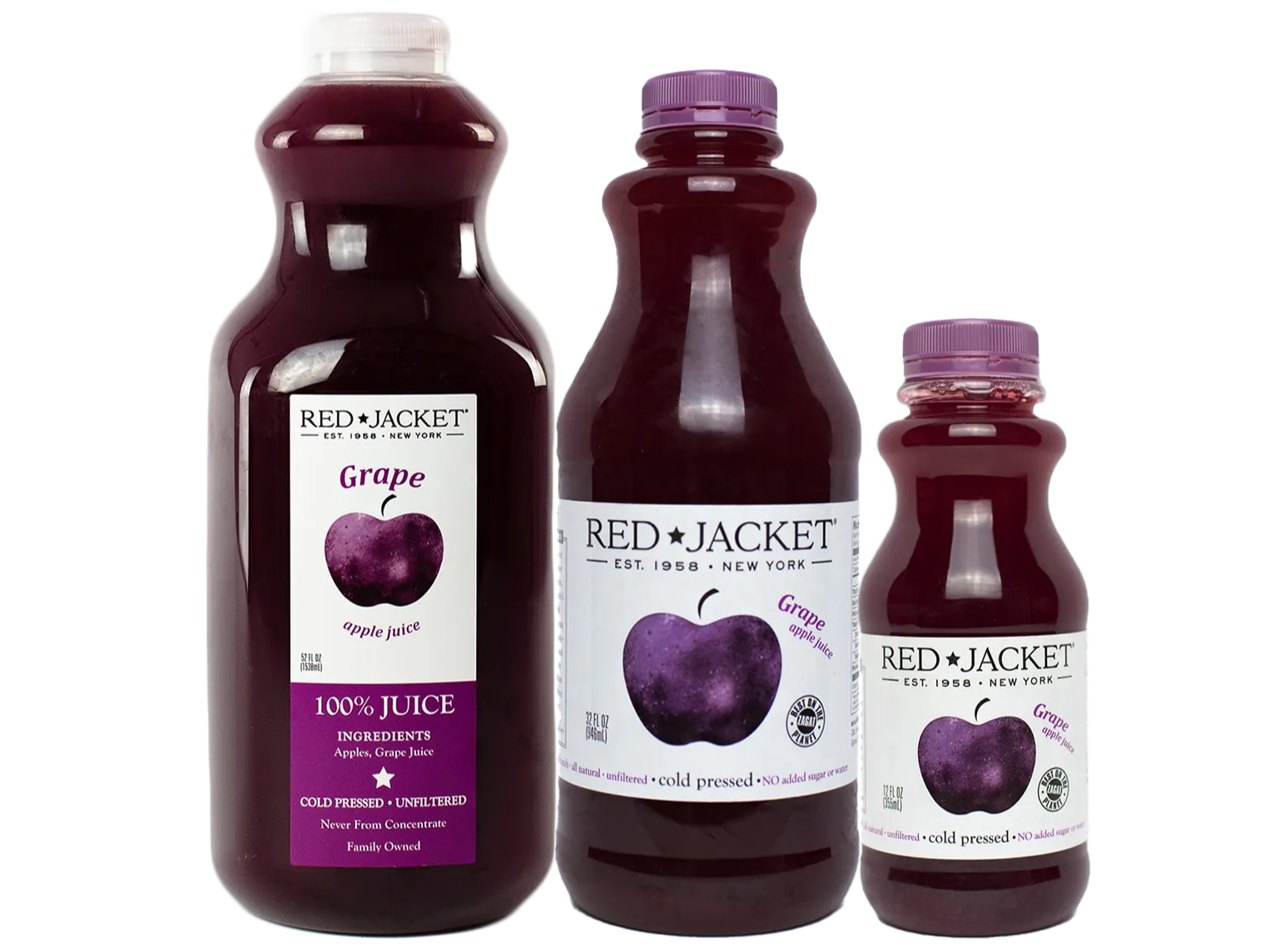 grape juice bottles