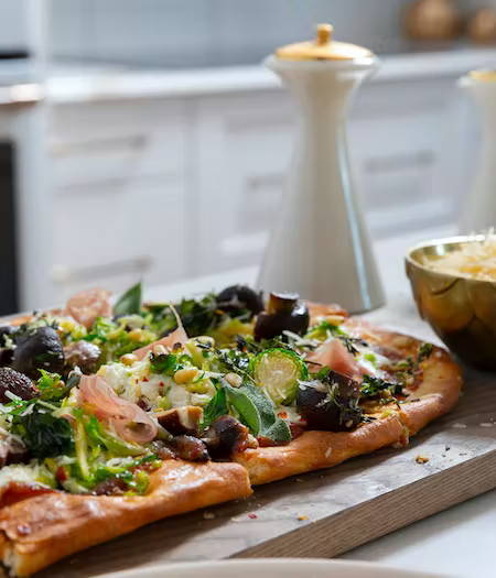 brussels sprouts flatbread