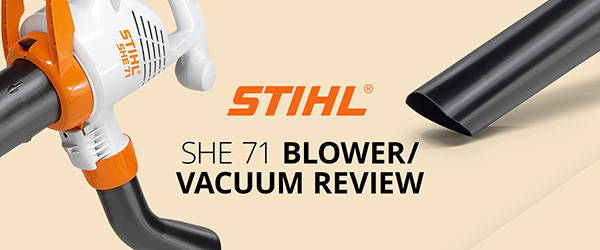 Stihl SHE 71 Blower/Vacuum Review & Demo